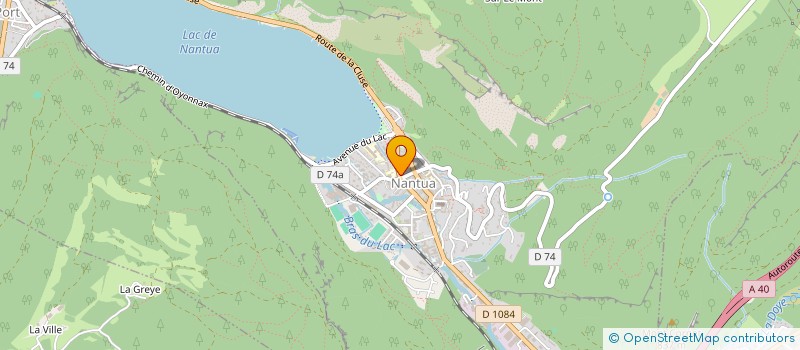 localisation de l'entreprise MADAME EMMANUELLE SONZOGNI à NANTUA