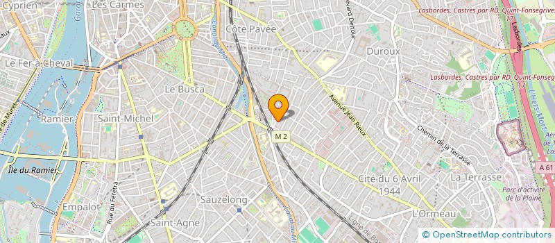 localisation de l'entreprise MADAME EMMANUELLE SOULES à TOULOUSE