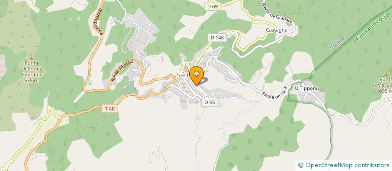 localisation de l'entreprise MADAME EMMANUELLE SPANO à SARTENE