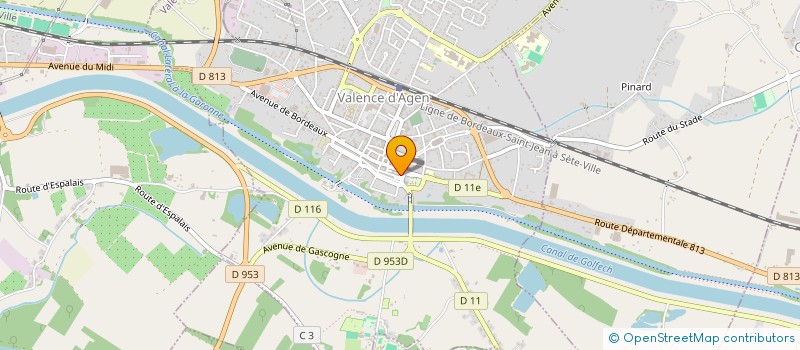 localisation de l'entreprise MADAME EMMANUELLE STELLA  VALENCE