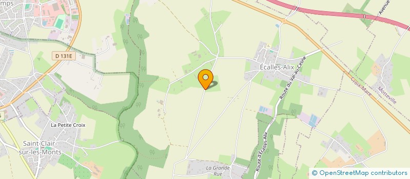 localisation de l'entreprise MADAME EMMANUELLE SUAT  ECALLES-ALIX