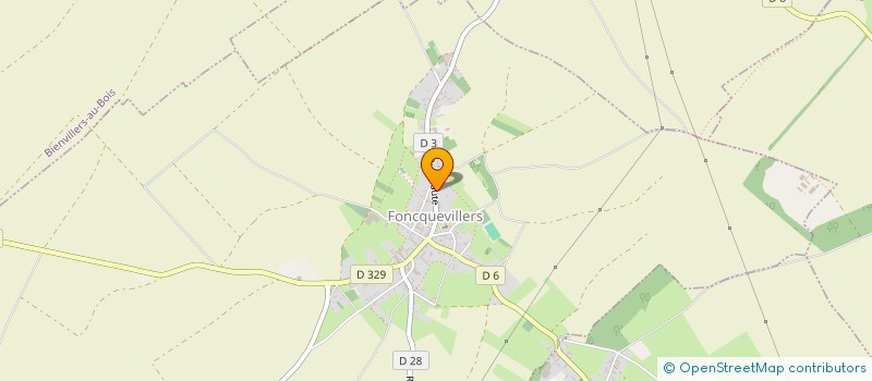 localisation de l'entreprise MADAME EMMANUELLE SZCZEPANIAK  FONCQUEVILLERS