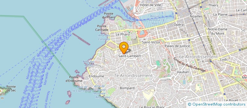 localisation de l'entreprise MADAME EMMANUELLE SZENKER à MARSEILLE