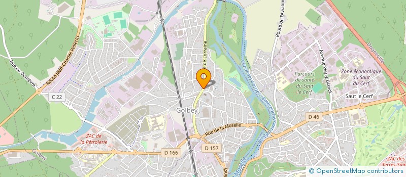 localisation de l'entreprise MADAME EMMANUELLE TALEB  GOLBEY