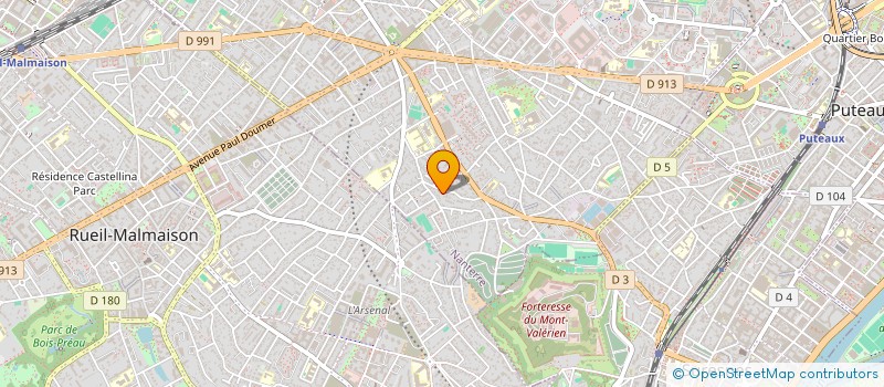 localisation de l'entreprise MADAME EMMANUELLE TATE  NANTERRE