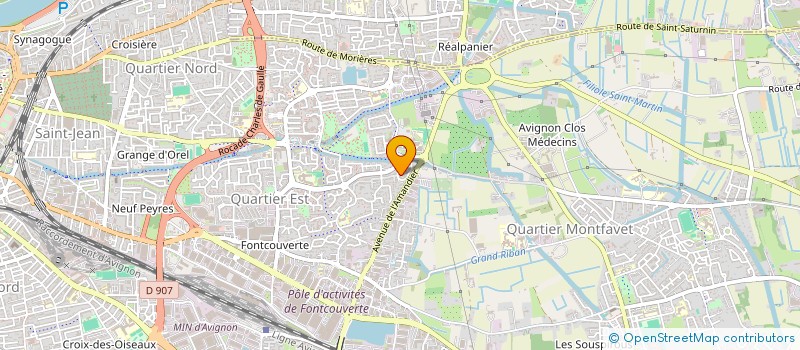 localisation de l'entreprise MADAME EMMANUELLE TATON  AVIGNON