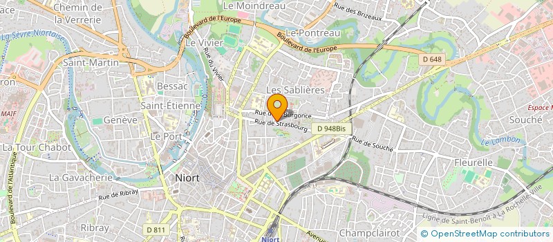 localisation de l'entreprise MADAME EMMANUELLE TCHOUKRIEL à NIORT