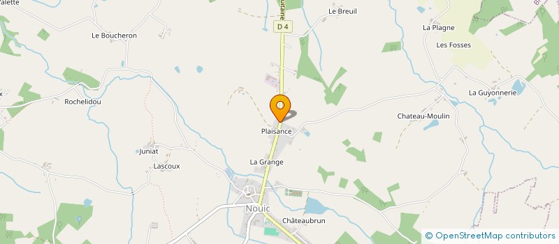 localisation de l'entreprise MADAME EMMANUELLE TEXIER à NOUIC