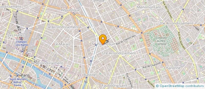 localisation de l'entreprise MADAME EMMANUELLE TEYRAS  PARIS