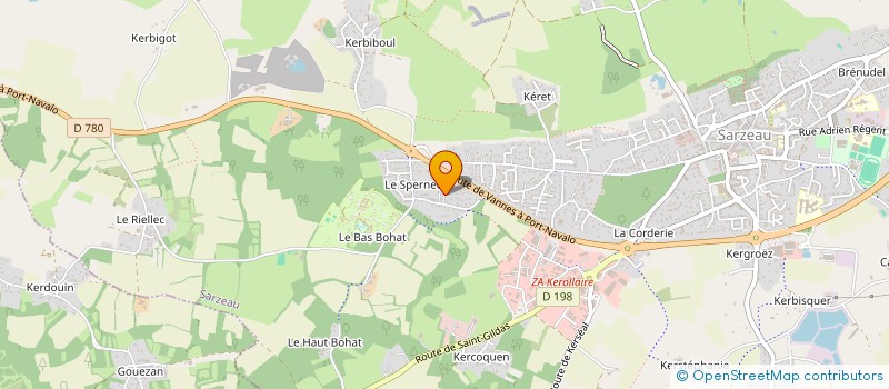 localisation de l'entreprise MADAME EMMANUELLE THEBAUD  SARZEAU