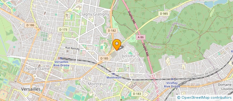 localisation de l'entreprise MADAME EMMANUELLE THIERRY à VERSAILLES