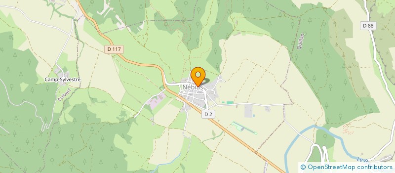 localisation de l'entreprise MADAME EMMANUELLE THILLAYE DU BOULLAY  NEBIAS