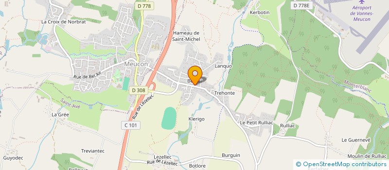 localisation de l'entreprise MADAME EMMANUELLE THOMAS à SAINT-AVE