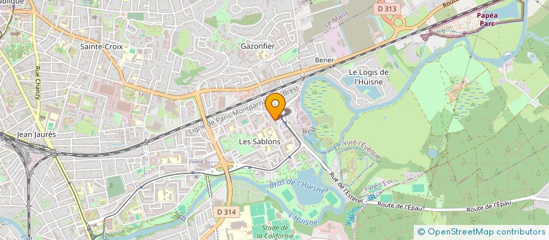 localisation de l'entreprise MADAME EMMANUELLE TIENNOT à LE MANS