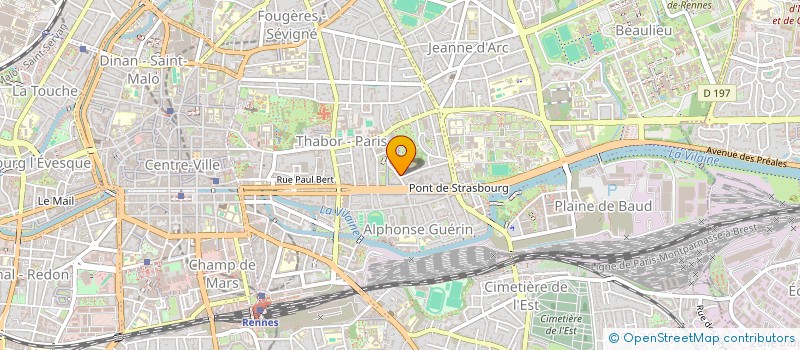 localisation de l'entreprise MADAME EMMANUELLE TONIN  RENNES