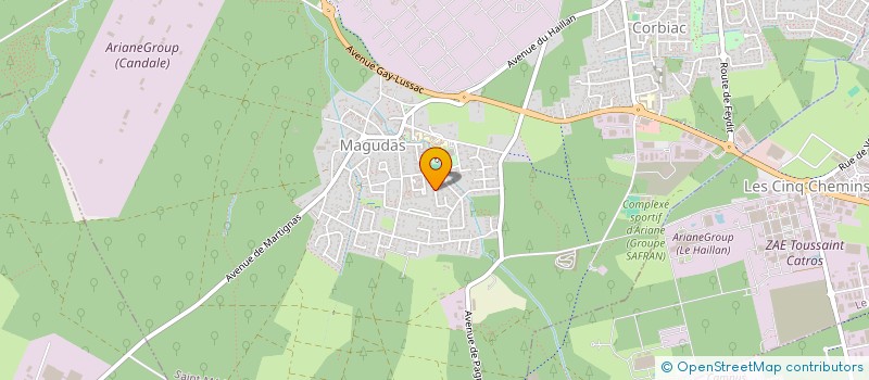 localisation de l'entreprise MADAME EMMANUELLE TORRELL  SAINT-MEDARD-EN-JALLES