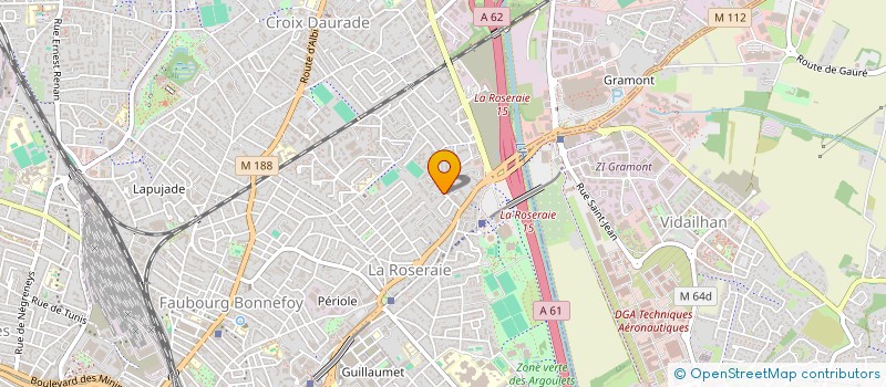 localisation de l'entreprise MADAME EMMANUELLE TOUPOTTE à TOULOUSE