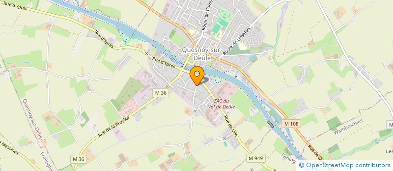 localisation de l'entreprise MADAME EMMANUELLE TRESCH à QUESNOY-SUR-DEULE