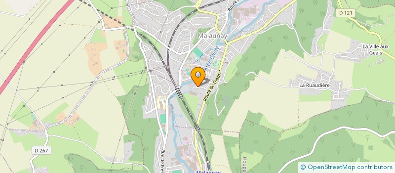 localisation de l'entreprise MADAME EMMANUELLE TRIPET  MALAUNAY