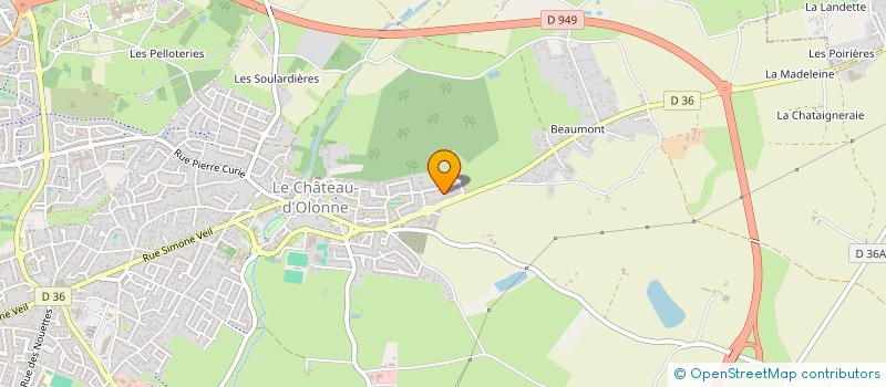 localisation de l'entreprise MADAME EMMANUELLE TYMEN à LES SABLES D'OLONNE