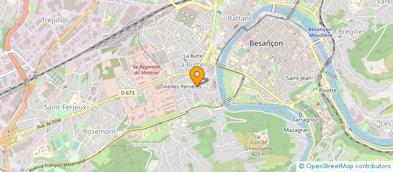 localisation de l'entreprise MADAME EMMANUELLE VALION à BESANCON