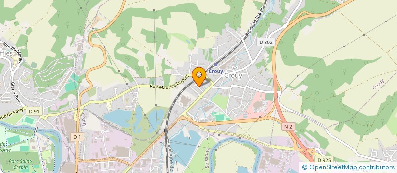 localisation de l'entreprise MADAME EMMANUELLE VANDERSNICKT  CROUY