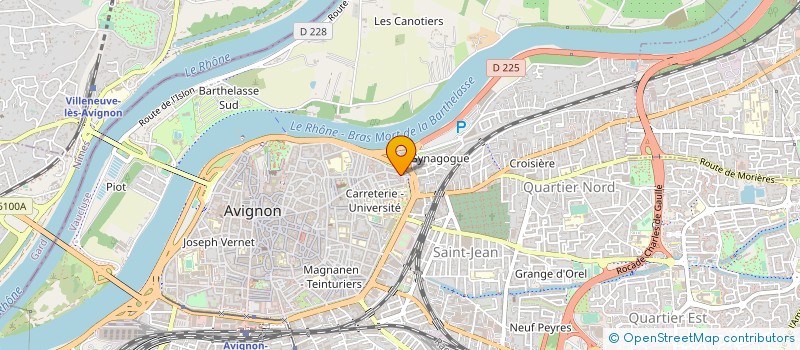 localisation de l'entreprise MADAME EMMANUELLE VETET  AVIGNON