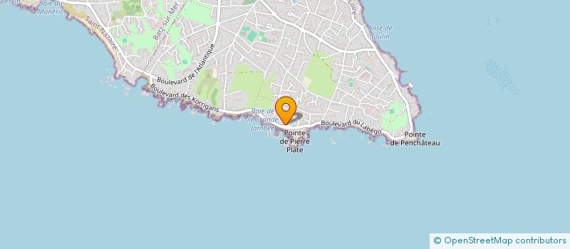 localisation de l'entreprise MADAME EMMANUELLE VIE  LE POULIGUEN