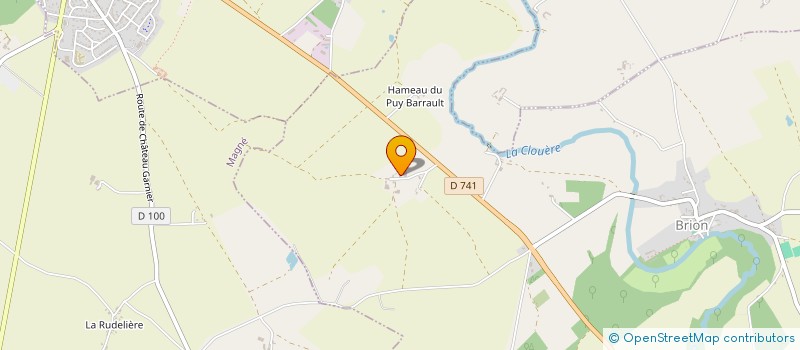 localisation de l'entreprise MADAME EMMANUELLE VIGNERAS  BRION