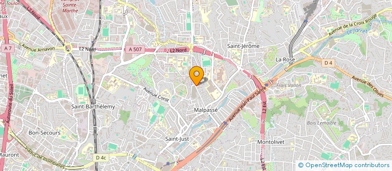 localisation de l'entreprise MADAME EMMANUELLE VIGNOLO à MARSEILLE