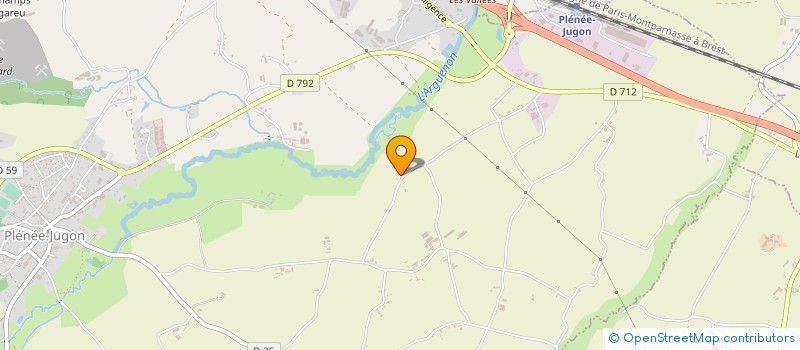 localisation de l'entreprise MADAME EMMANUELLE VILLALON  PLENEE-JUGON