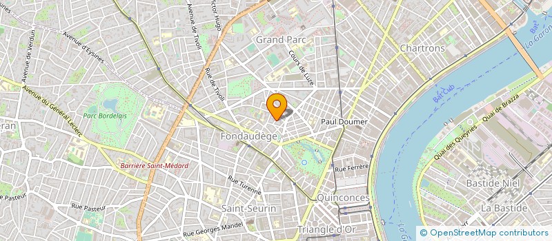 localisation de l'entreprise MADAME EMMANUELLE VINCENZI à BORDEAUX