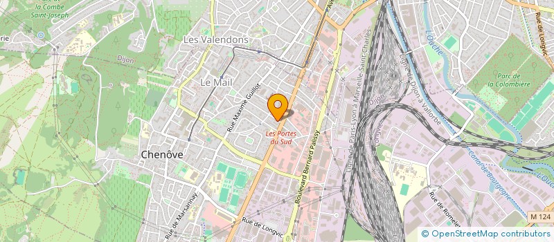 localisation de l'entreprise MADAME EMMANUELLE VIOLAY  CHENOVE