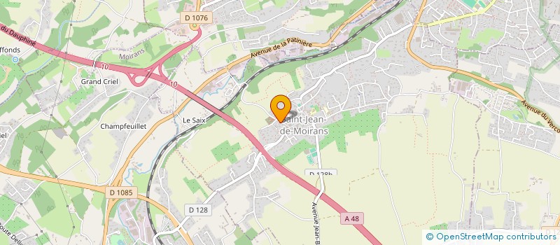 localisation de l'entreprise MADAME EMMANUELLE VIOSSAT  SAINT-JEAN-DE-MOIRANS