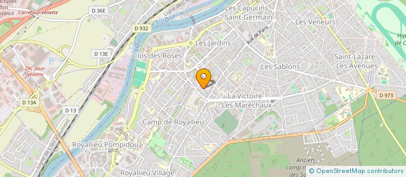 localisation de l'entreprise MADAME EMMANUELLE WALLEE à COMPIEGNE