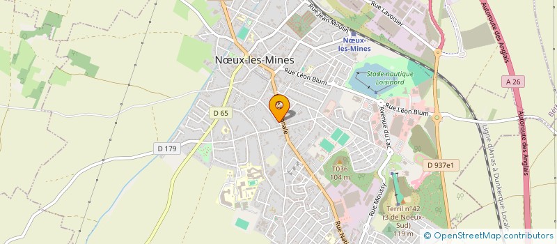 localisation de l'entreprise MADAME EMMANUELLE WAUCQUIER  NUX-LES-MINES