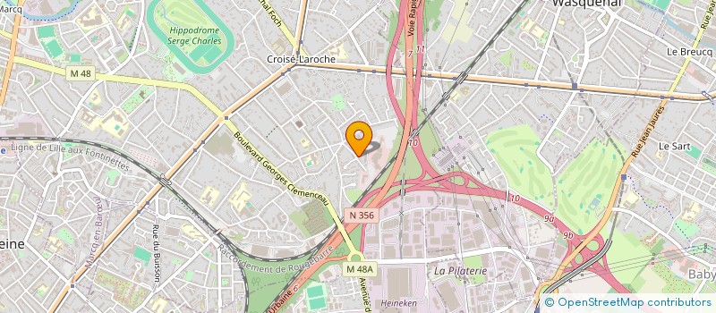 localisation de l'entreprise MADAME EMMANUELLE WEISS à MARCQ-EN-BARŒUL