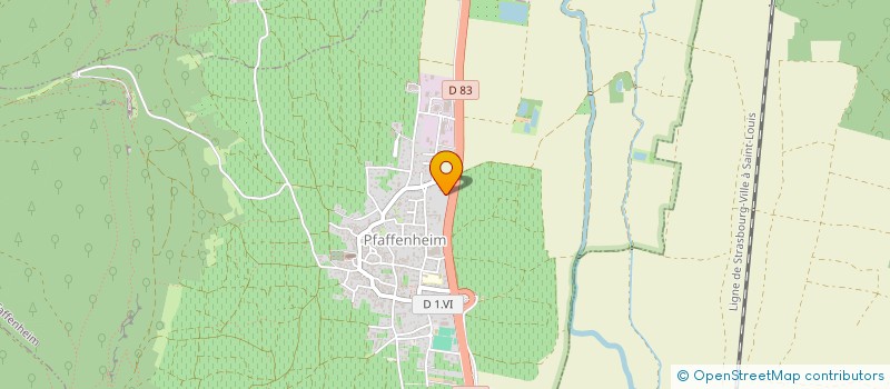 localisation de l'entreprise MADAME EMMANUELLE WENCKER  PFAFFENHEIM