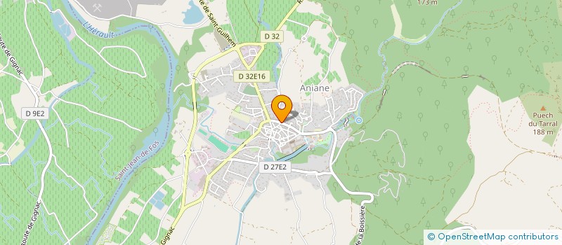 localisation de l'entreprise MADAME EMMANUELLE WOLFF  ANIANE