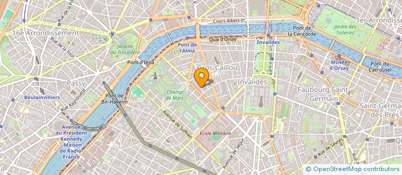 localisation de l'entreprise MADAME EMMANUELLE YVON à PARIS