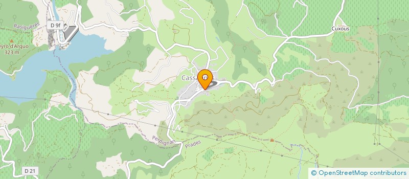 localisation de l'entreprise MADAME EMMANUELLE ZAHM  CASSAGNES