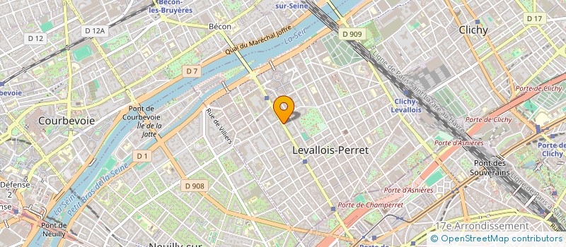 localisation de l'entreprise MADAME EMMANUELLE ZIBI à LEVALLOIS-PERRET