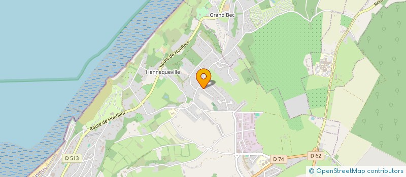 localisation de l'entreprise MADAME EMMANUELLE ZINGARO  TROUVILLE-SUR-MER