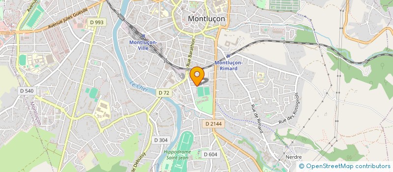 localisation de l'entreprise MADAME EMMATHILDE DE SOUSA à MONTLUCON