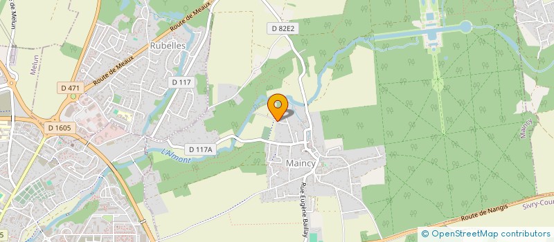 localisation de l'entreprise MADAME EMMELIE SPONNAGEL  MAINCY