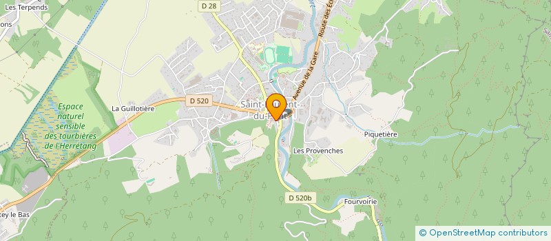 localisation de l'entreprise MADAME EMMELINE ABOLIAN  SAINT-LAURENT-DU-PONT