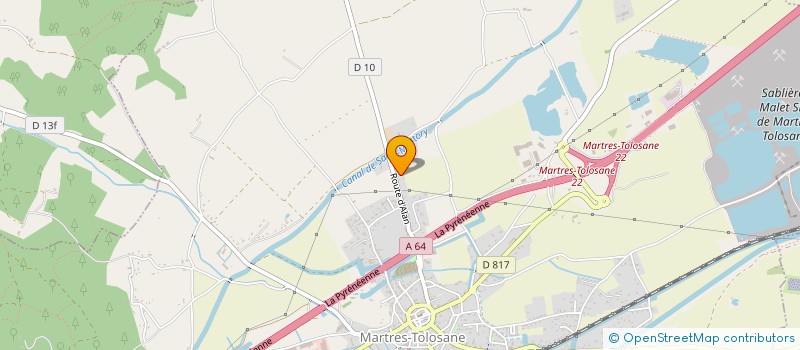 localisation de l'entreprise MADAME EMMELINE CHOLET à MARTRES-TOLOSANE