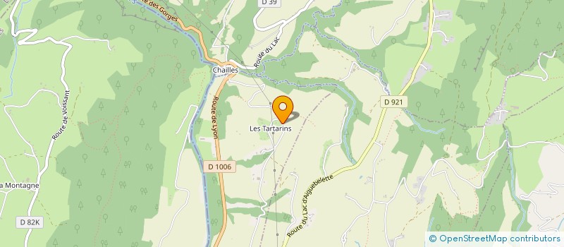 localisation de l'entreprise MADAME EMMELINE GEAY  LES ECHELLES