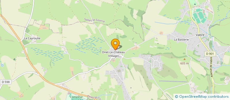 localisation de l'entreprise MADAME EMMELINE LAUR  ONET-LE-CHATEAU