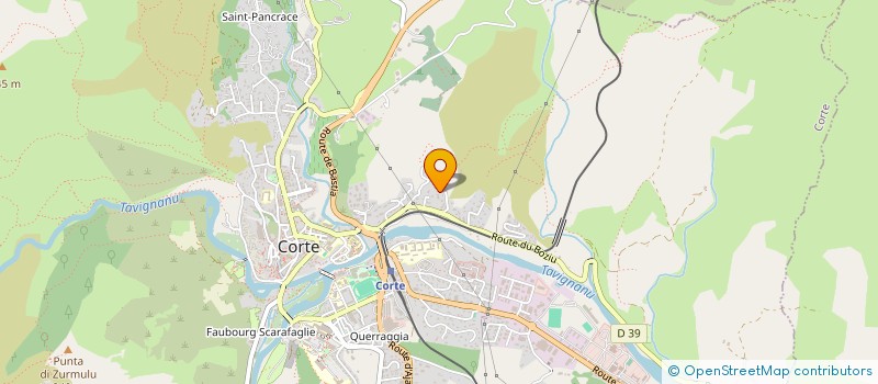 localisation de l'entreprise MADAME EMMELINE MARIAGE  CORTE